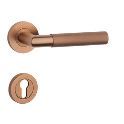 Kľučky na okrúhlych rozetách Medený STERK