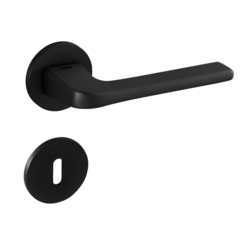 Kľučky na okrúhlych rozetách Čierny Tupai