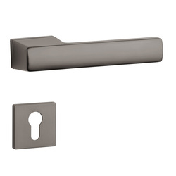 Kľučky na obdĺžnikových rozetách Sivý APRILE