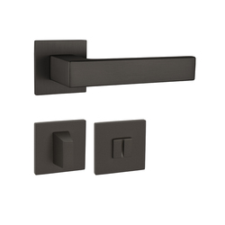 Kľučky na hranatých rozetách Sivý Tupai