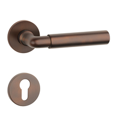 Kľučky na okrúhlych rozetách Medený APRILE