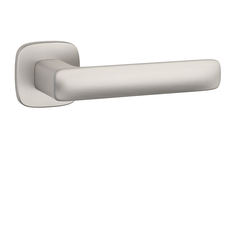 Kľučky na hranatých rozetách Strieborný APRILE