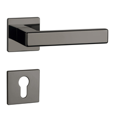 Kľučky na hranatých rozetách Sivý APRILE