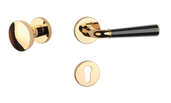 Kľučky na okrúhlych rozetách Kombinovaný APRILE