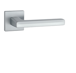 Kľučky na hranatých rozetách Strieborný APRILE