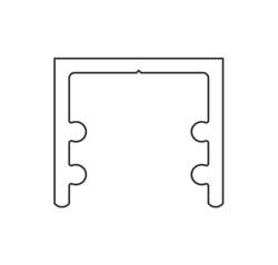 SC - Profil hliník 100 FOLDING DOOR F MB