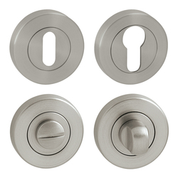 Rozeta ku kľučke FO - rozeta - R  delená NIM.LL - nikel matný (N02) | MP-KOVANIA.sk