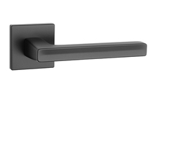 Kľučky na hranatých rozetách Čierny APRILE