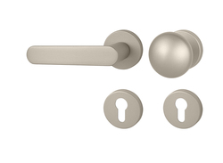 Kľučky na okrúhlych rozetách Strieborný FROSIO BORTOLO