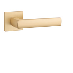 Kľučky na hranatých rozetách Zlatý APRILE