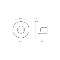 Okrúhle rozety Zlatý JNF