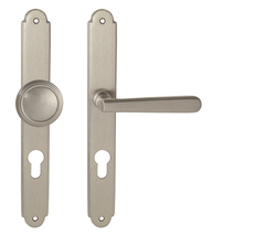 Kľučky na rustikálnych štítoch Strieborný NI