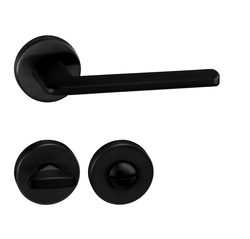 Kľučky na okrúhlych rozetách Čierny Tupai