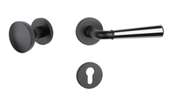 Kľučky na okrúhlych rozetách Kombinovaný APRILE