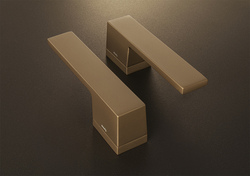 Kľučky na obdĺžnikových rozetách Zlatý FROSIO BORTOLO