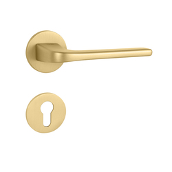 Kľučky na okrúhlych rozetách Zlatý Tupai