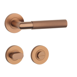 Kľučky na okrúhlych rozetách Medený STERK