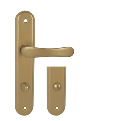 Kľučky na oválnych štítoch Zlatý KE