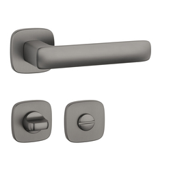 Kľučky na hranatých rozetách Sivý APRILE