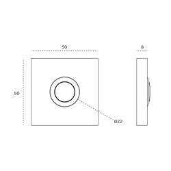 Domové zvončeky Strieborný JNF