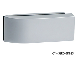 Zámky na sklenené dvere Strieborný CT