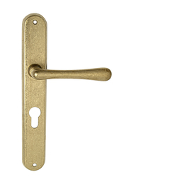 Kľučky na oválnych štítoch Zlatý NI