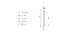 Elektrické sušiaky uterákov Strieborný SMEDBO