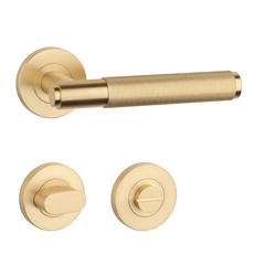 Kľučky na okrúhlych rozetách Zlatý STERK