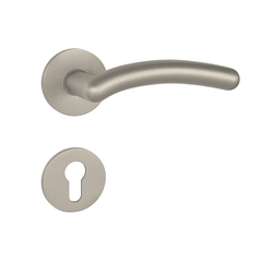 Kľučky na okrúhlych rozetách Strieborný Tupai