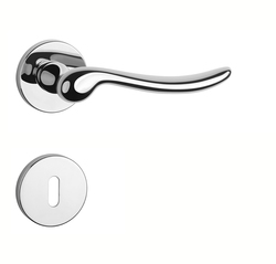 Kľučka na dvere AS - NERINA - R 7S CHL - chróm lesklý (LC) | MP-KOVANIA.sk