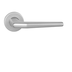 Kľučky na okrúhlych rozetách Strieborný BA