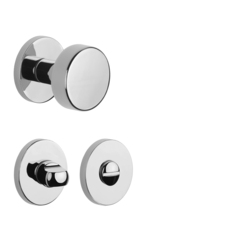 Gule priame na rozetách Strieborný APRILE