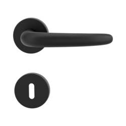 Kľučka na dvere GK - ULMER - R CIM - čierna matná (GS) | MP-KOVANIA.sk