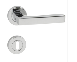 Kľučky na okrúhlych rozetách Strieborný FROSIO BORTOLO