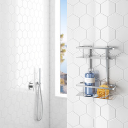 Košíky do sprchy Strieborný SMEDBO