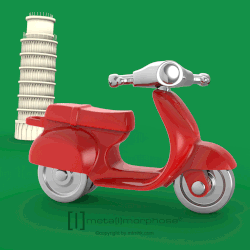 KĽÚČENKY Červený MTM