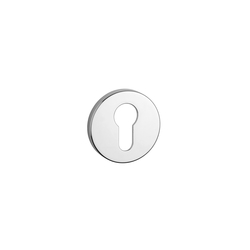 Kľučky na okrúhlych rozetách Strieborný APRILE