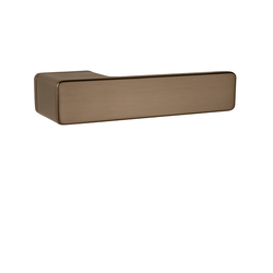 Kľučky na obdĺžnikových rozetách Medený MPK