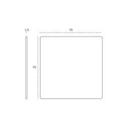 Samolepiace číslice Strieborný JNF