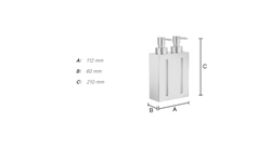 Dávkovače mydla Strieborný SMEDBO