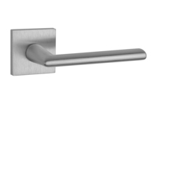 Kľučky na hranatých rozetách Strieborný APRILE