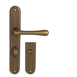 Kľučky na oválnych štítoch Zlatý NI