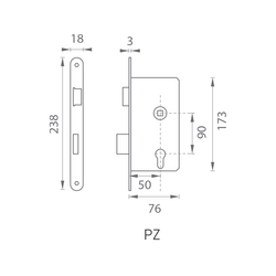 Klasické zámky Zlatý AGB