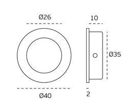 Mušle a madielka na posuvné drevené dvere Zlatý JNF