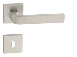 Kľučky na hranatých rozetách Strieborný FROSIO BORTOLO