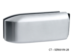 Zámky na sklenené dvere Strieborný CT