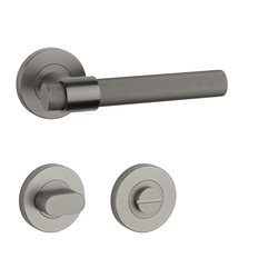 Kľučky na okrúhlych rozetách Sivý STERK