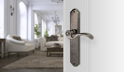 Kľučky na rustikálnych štítoch Sivý NI