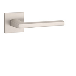 Kľučky na hranatých rozetách Strieborný APRILE