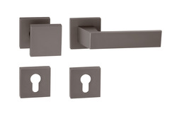 Kľučky na hranatých rozetách Sivý Tupai